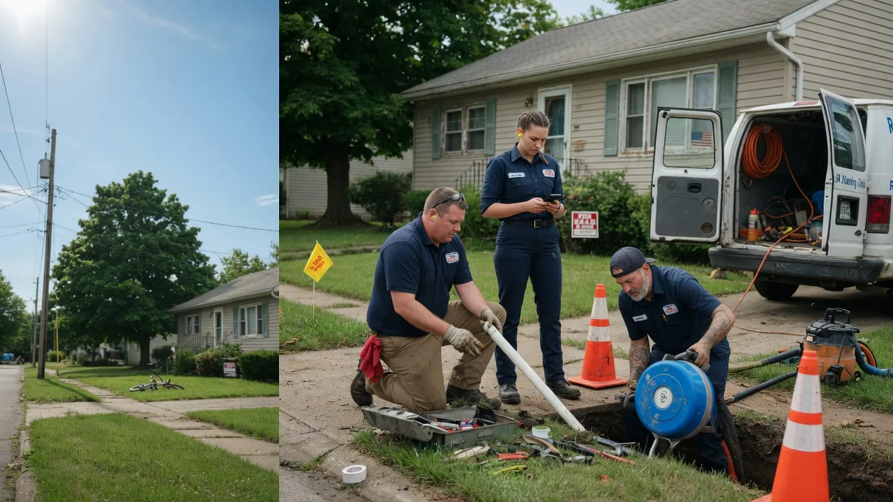 Sewer Line Repair in Stoy, IL near me